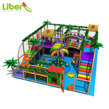 Commercial Colorful Forest Children Indoor Playground Equipment, Square Kids Jungle Theme Small Indoor Playground